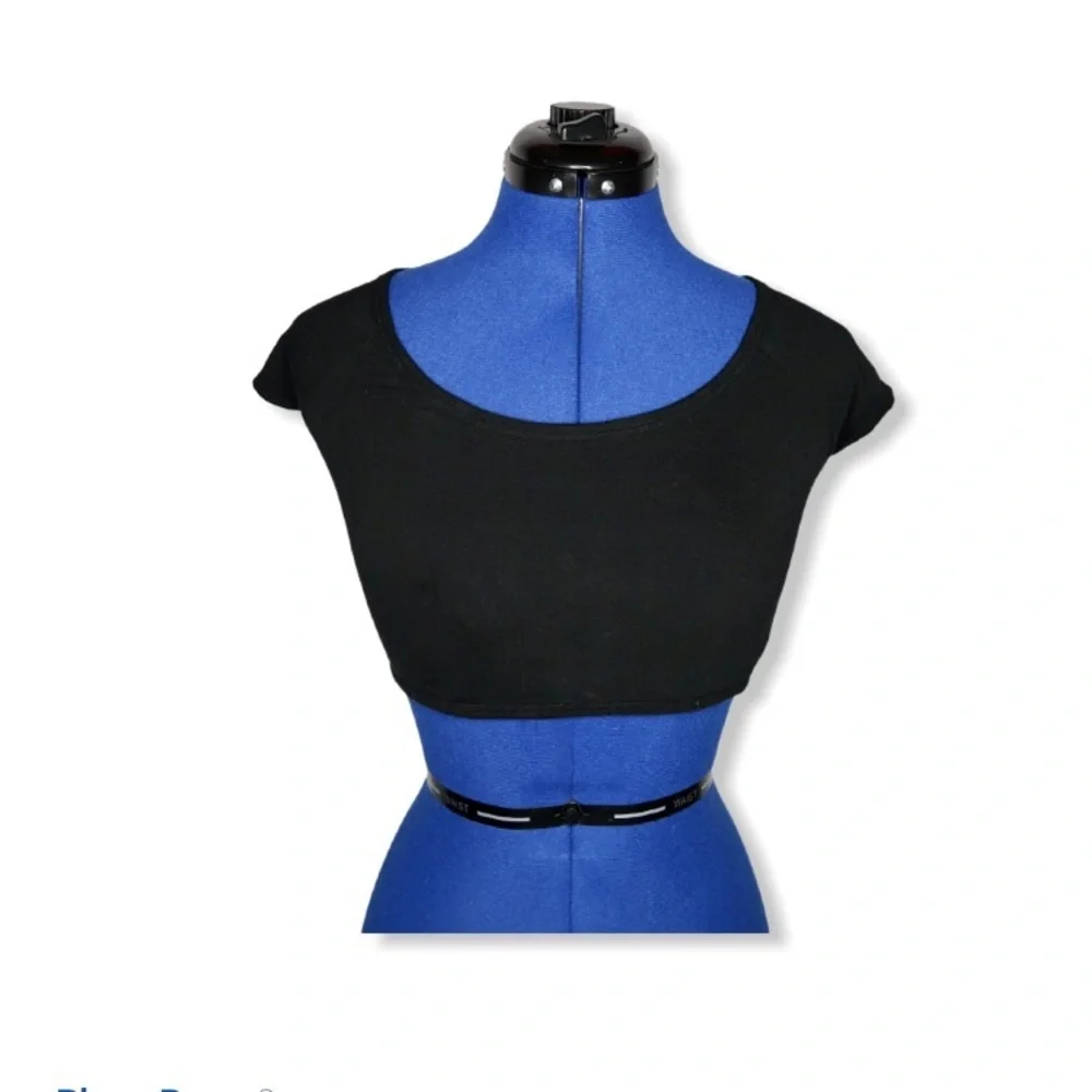 Brandy Melville Black Jimena Crop Top - Picture 3 of 7